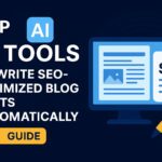Top AI Tools to Write SEO-Optimized Blog Posts Automatically
