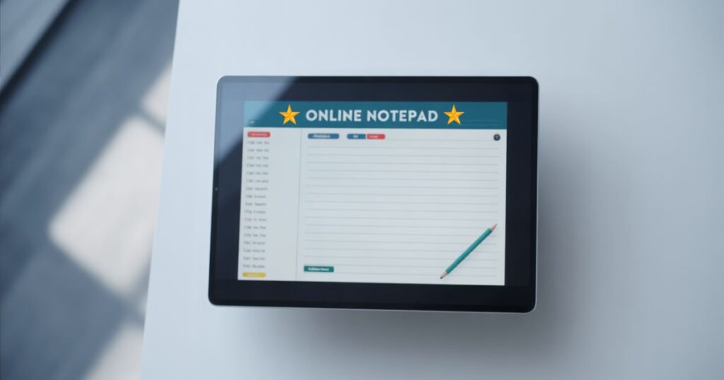Online Notepad