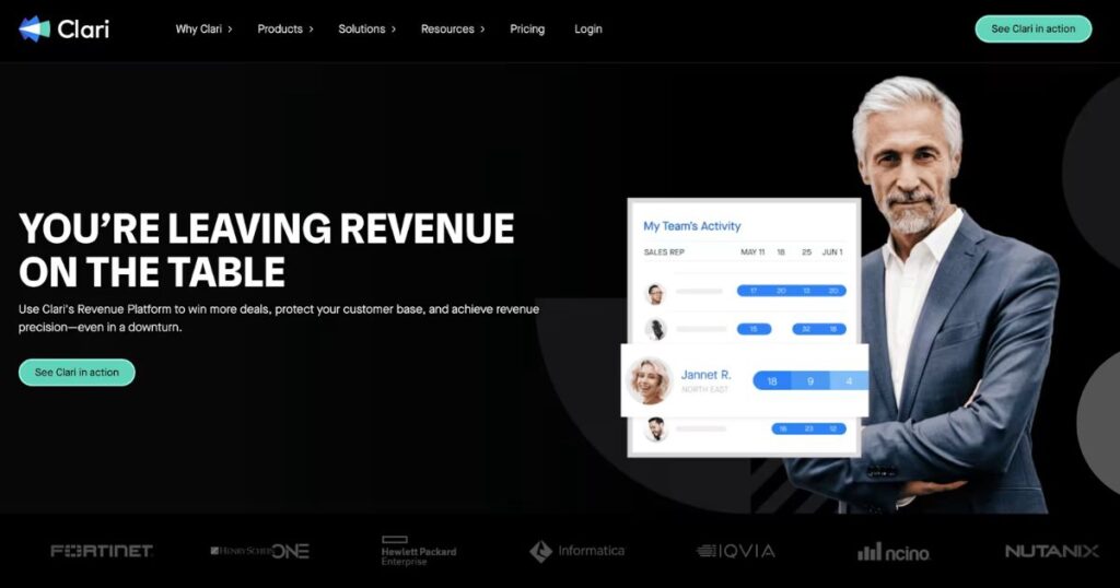 Clari – AI Revenue Forecasting