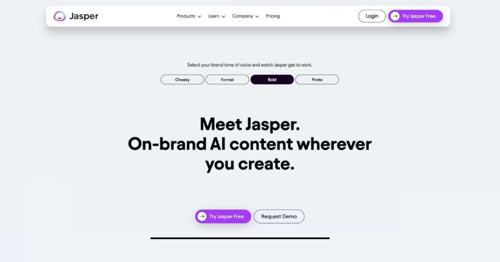 Jasper – AI Writing Assistant