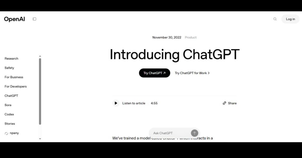 ChatGPT – AI Assistant for Business Ideation